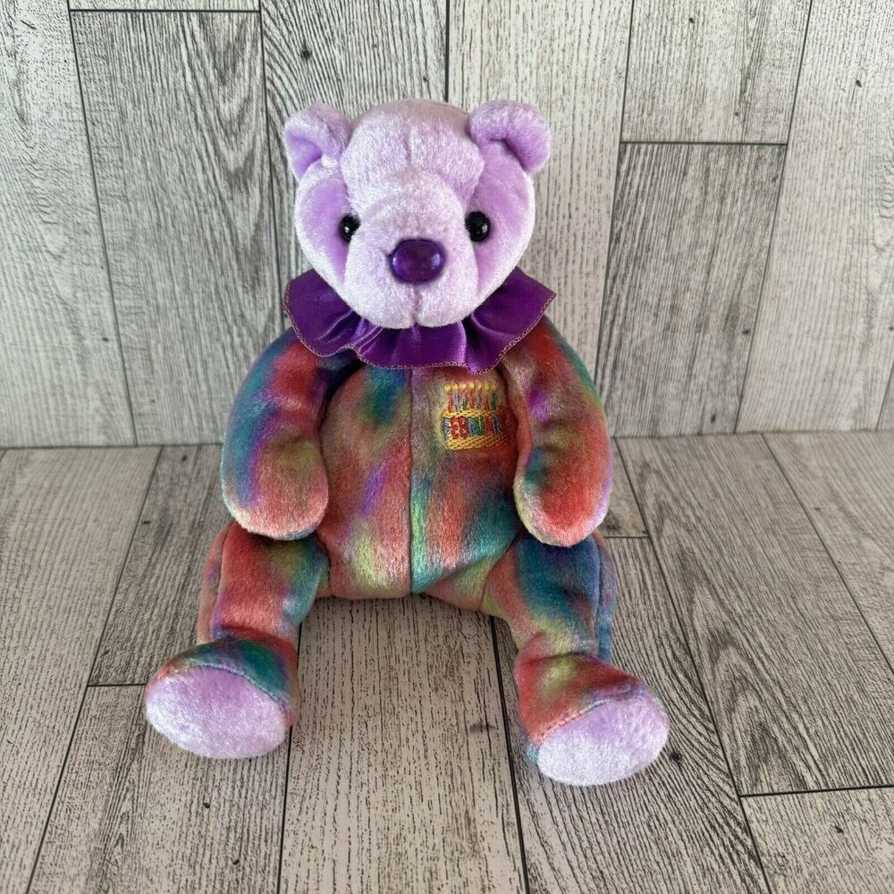 Ty Beanie Baby - FEBRUARY the Birthday Bear (7.5 Inch) plush toy